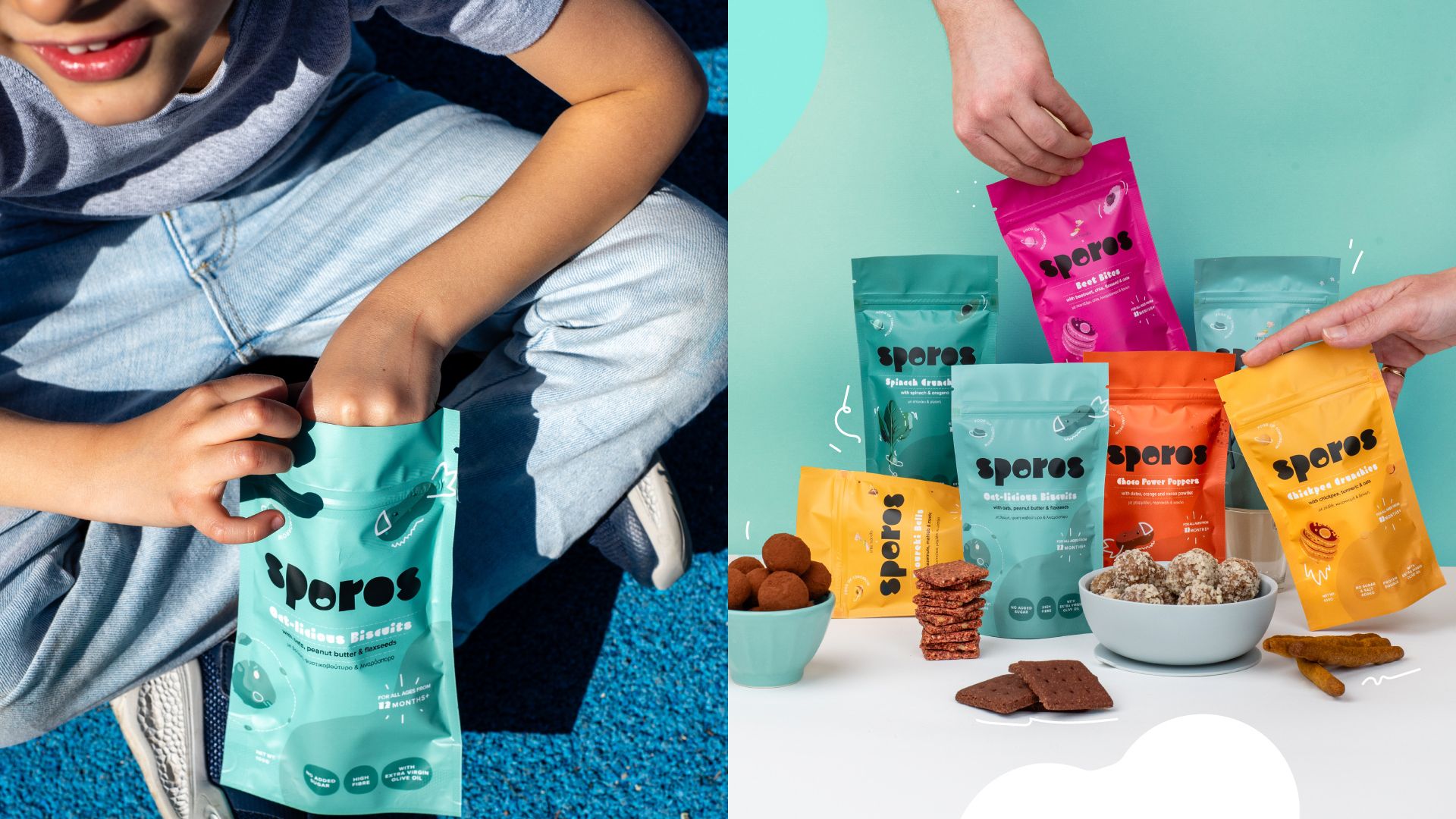 Sporos: Μια νέα ελληνική εταιρεία, φτιάχνει παιδικά σνακ όπως πρέπει να είναι – χωρίς ζάχαρη, αλάτι και συντηρητικά! 1