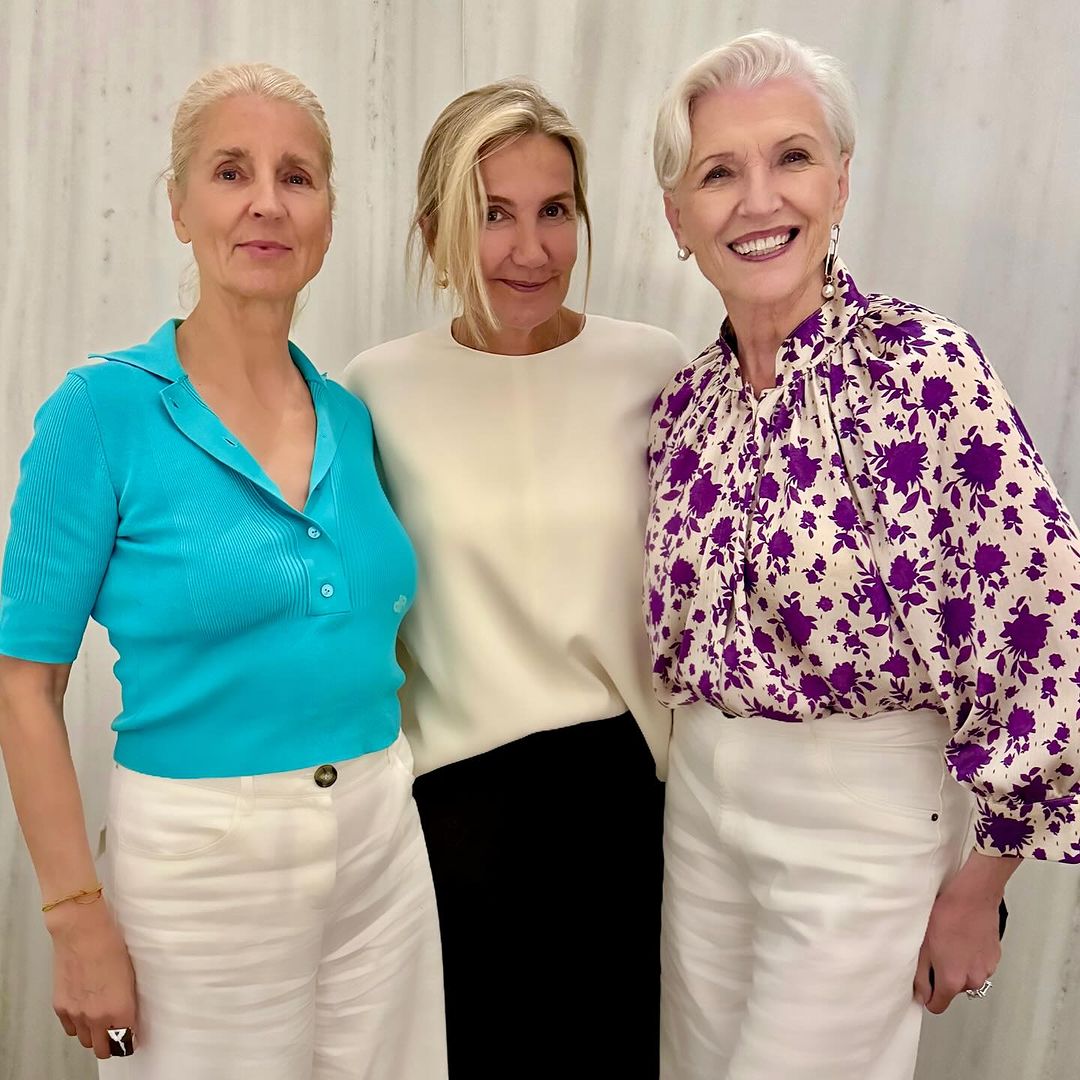 Maye Musk, Μαρέβα Γκραμπόφσκι, Μαριάννα Λάτση συναντήθηκαν με αφορμή το νέο βιβλίο της μητέρας του Elon Musk 2