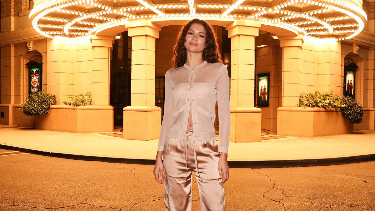 Zendaya: Επιβεβαιώνει ότι το μεταξωτό παντελόνι είναι τάση 1