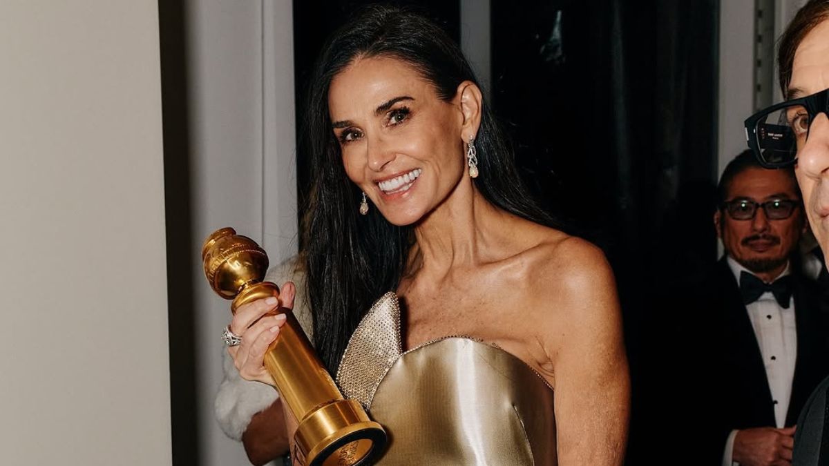 Demi Moore: Η πρώτη ανάρτηση μετά τη βράβευσή της στις Χρυσές Σφαίρες 1