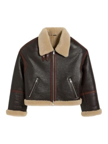 Shearling leather jacket: Το πιο «καυτό» trend του φετινού χειμώνα 3