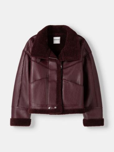 Shearling leather jacket: Το πιο «καυτό» trend του φετινού χειμώνα 4