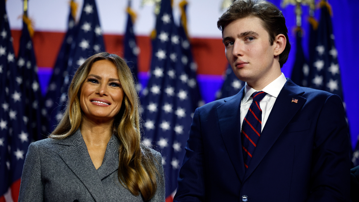 H σπάνια φωτογραφία του μικρού Barron Trump με τη Melania και την οικογένειά της 1