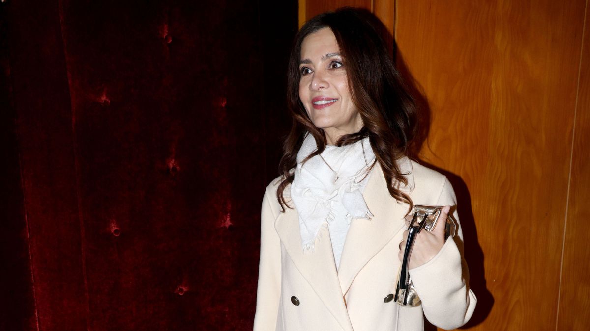 Κατερίνα Λέχου: Τόλμησε το total white στην καρδιά του χειμώνα 1