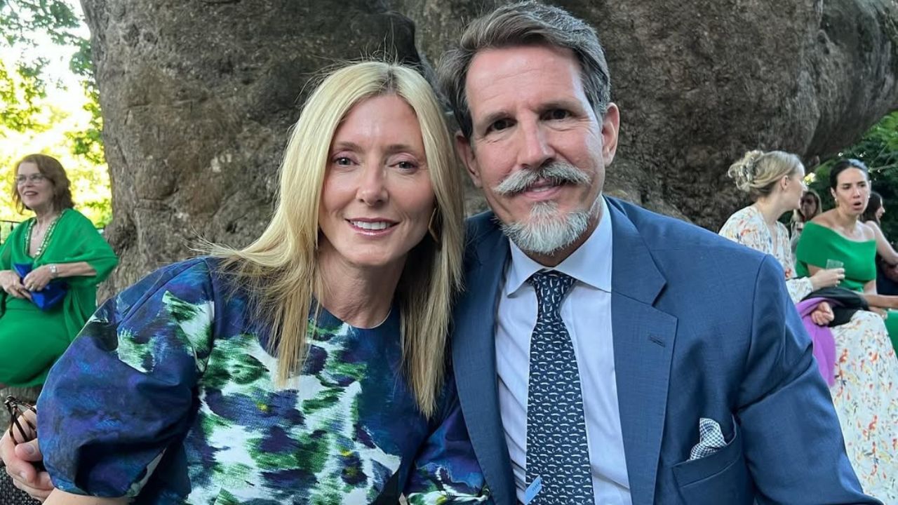 Ο Παύλος Ντε Γκρες κουμπάρος στο γάμο του αδερφού του, Νικόλαου- Η εμφάνιση με τη Μαρί Σαντάλ 1