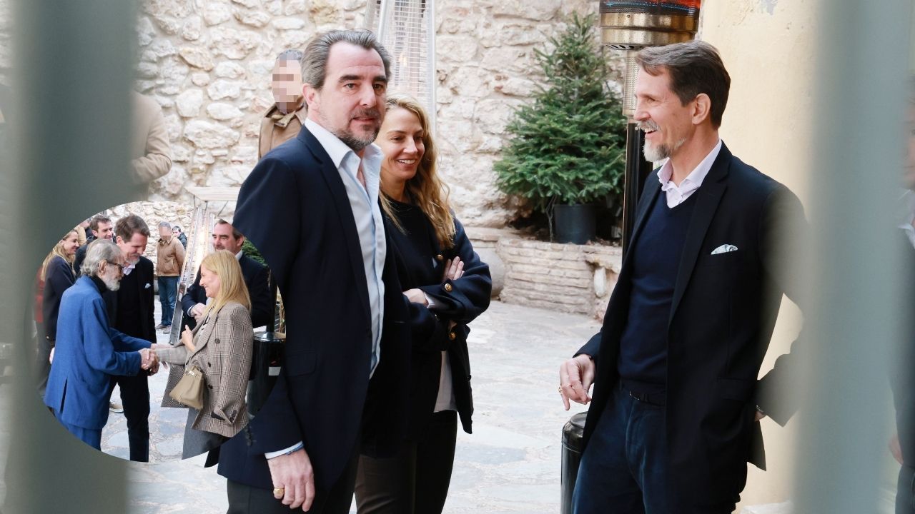 Νικόλαος Ντε Γκρες – Χρυσή Βαρδινογιάννη: Η πρόβα γάμου στον Άγιο Νικόλαο Ραγκαβά μαζί με τις οικογένειές τους 1