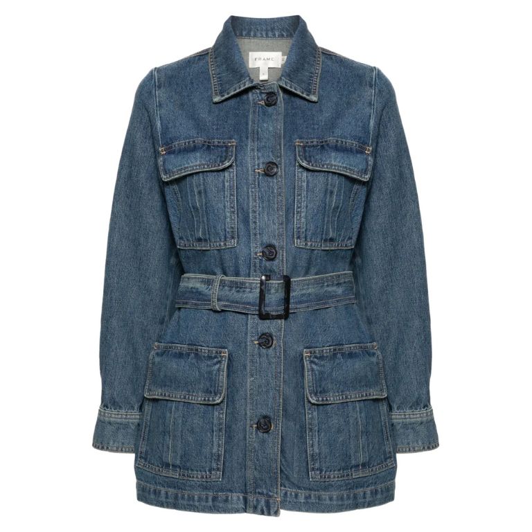 Cinch-waist: Δώστε σχήμα στη σιλουέτα σας με αυτή την τάση στα denim jacket 6