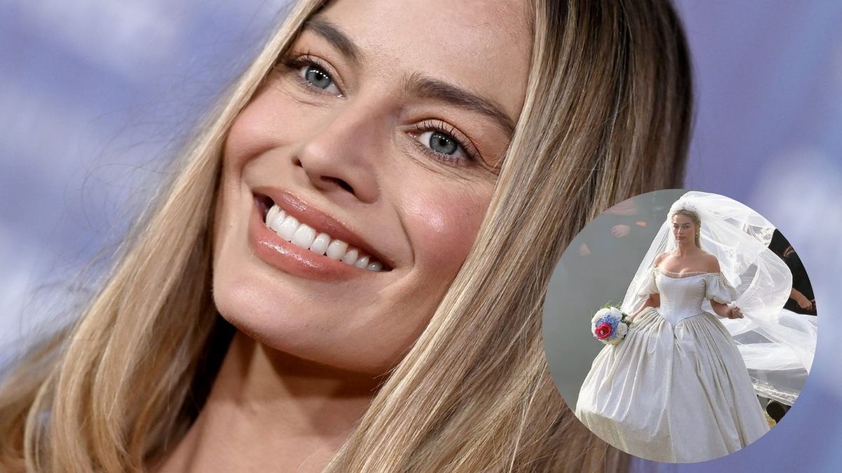 Margot Robbie: H πληθωρική εμφάνιση με βικτωριανό νυφικό στα γυρίσματα του «Ανεμοδαρμένα Ύψη» 1