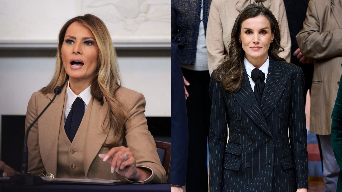 Melania VS Letizia: Το κοστούμι συμβολίζει τη δύναμη- Τελικά ποια το φόρεσε καλύτερα; 1