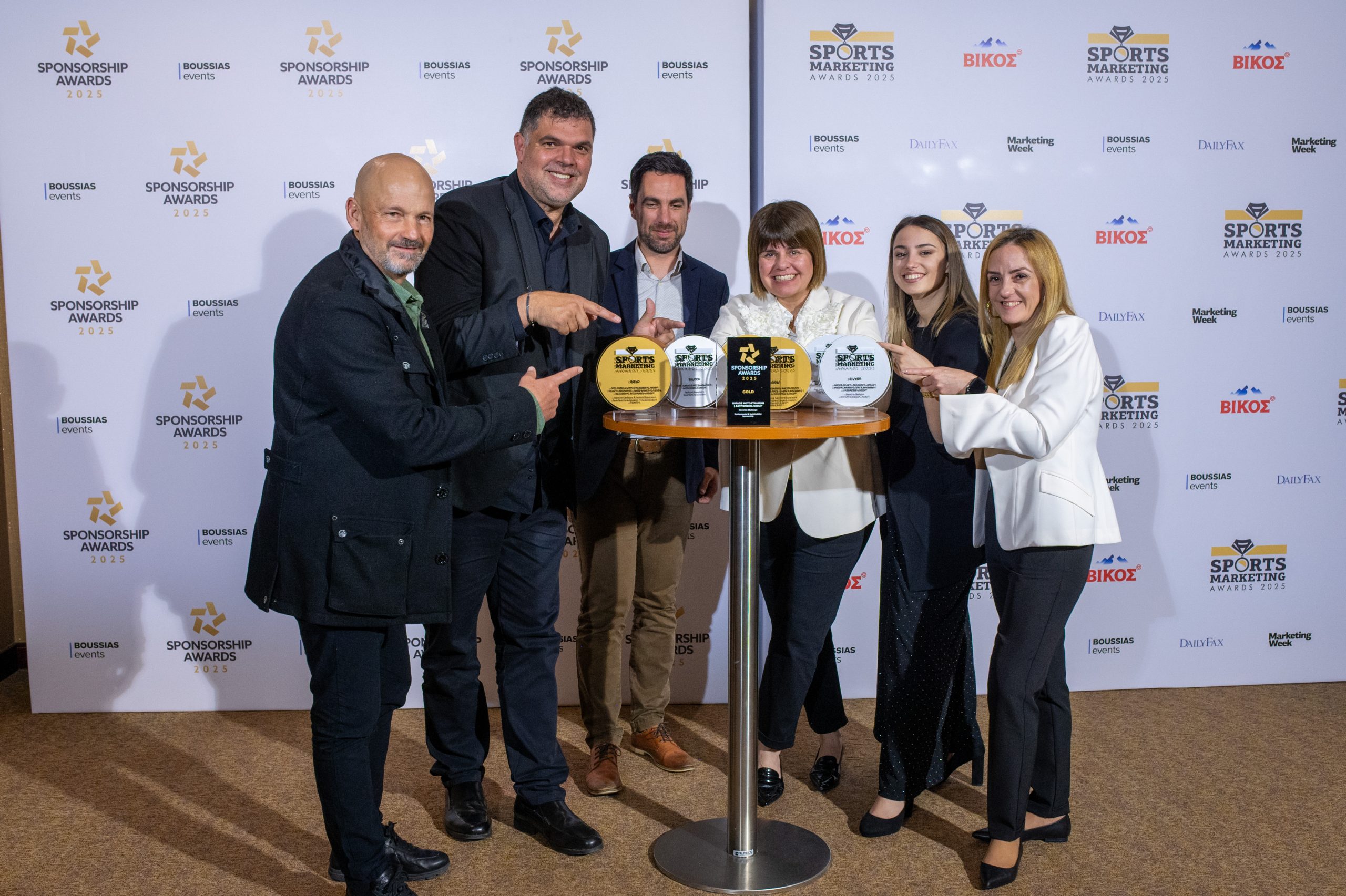 Οχτώ διακρίσεις για τον Όμιλο ΜΟΤΟΔΥΝΑΜΙΚΗ στα Sports Marketing & Sponsorship Awards 2025 2