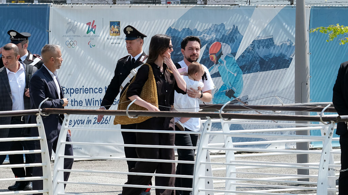 Πρίγκιπας Al Hussein- πριγκίπισσα Rajwa: Το πριγκιπικό ζευγάρι της Ιορδανίας κατέφθασε στη Βενετία για τον γάμο Bezos- Sánchez 1