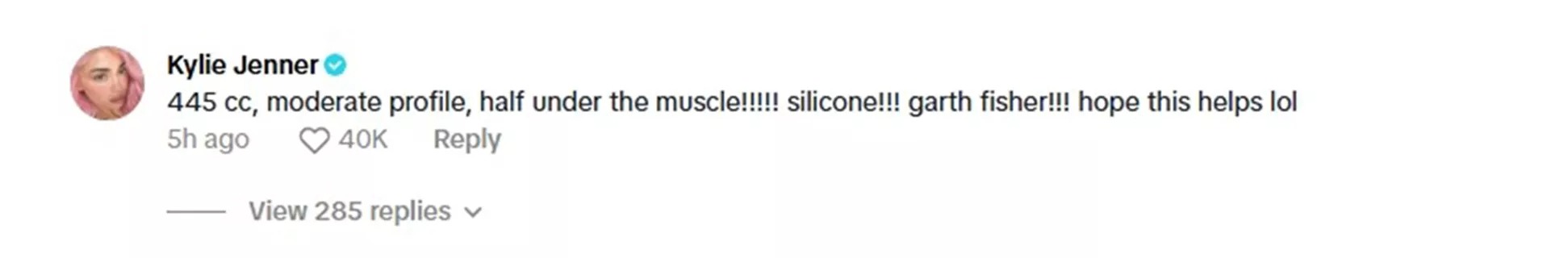 Η Kylie Jenner αποκαλύπτει ανοιχτά τη συνταγή της για το τέλειο αποτέλεσμα στην αυξητική στήθους – «Ελπίζω να βοήθησα!» 2