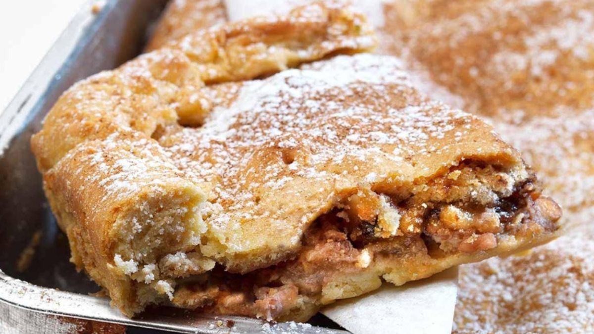 Μηλόπιτα της γιαγιάς- Εύκολη, πεντανόστιμη και χωρίς αυγά 1