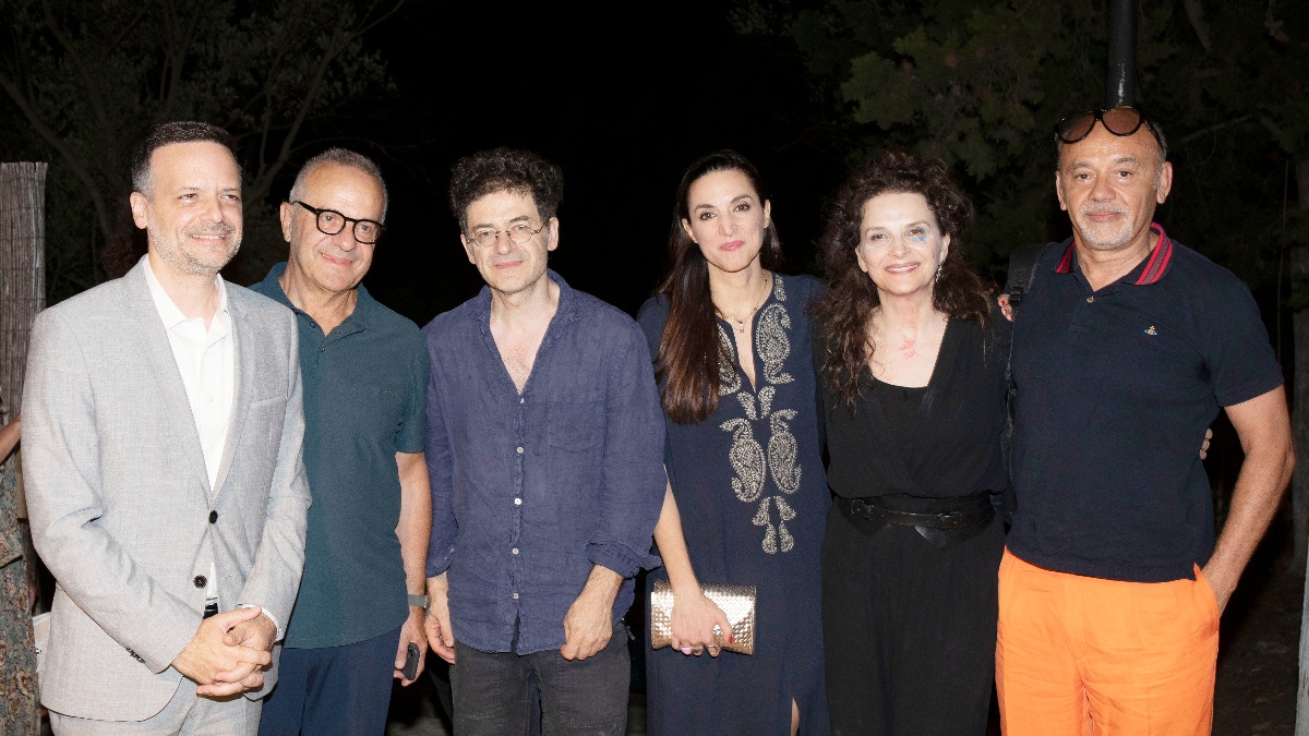 Christian Louboutin- Η εμφάνιση στην Επίδαυρο για την πρεμιέρα της Juliette Binoche 1