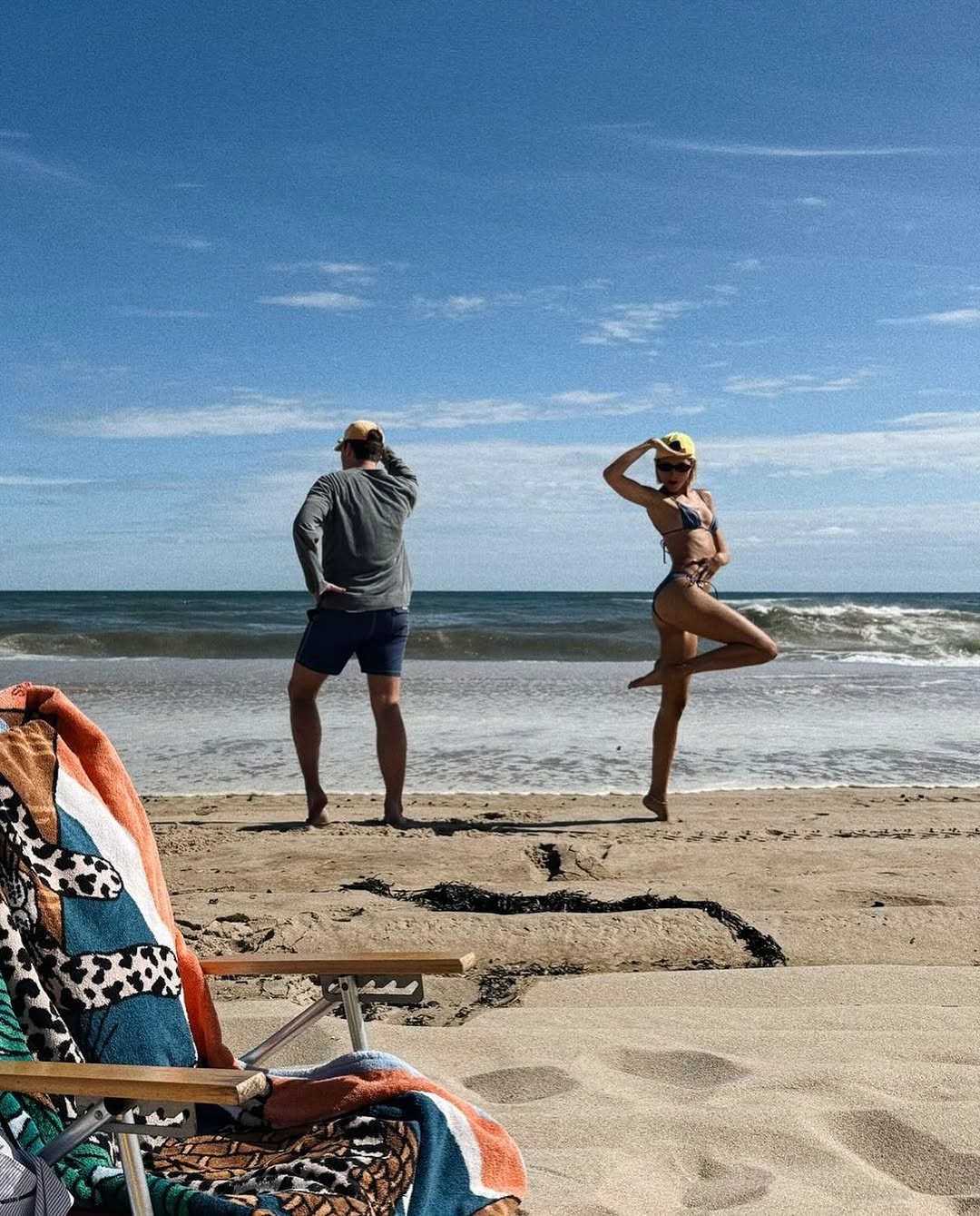 Μαρία Ολυμπία: Οι σπάνιες στιγμές αγάπης με τον σύντροφο στην παραλία 3