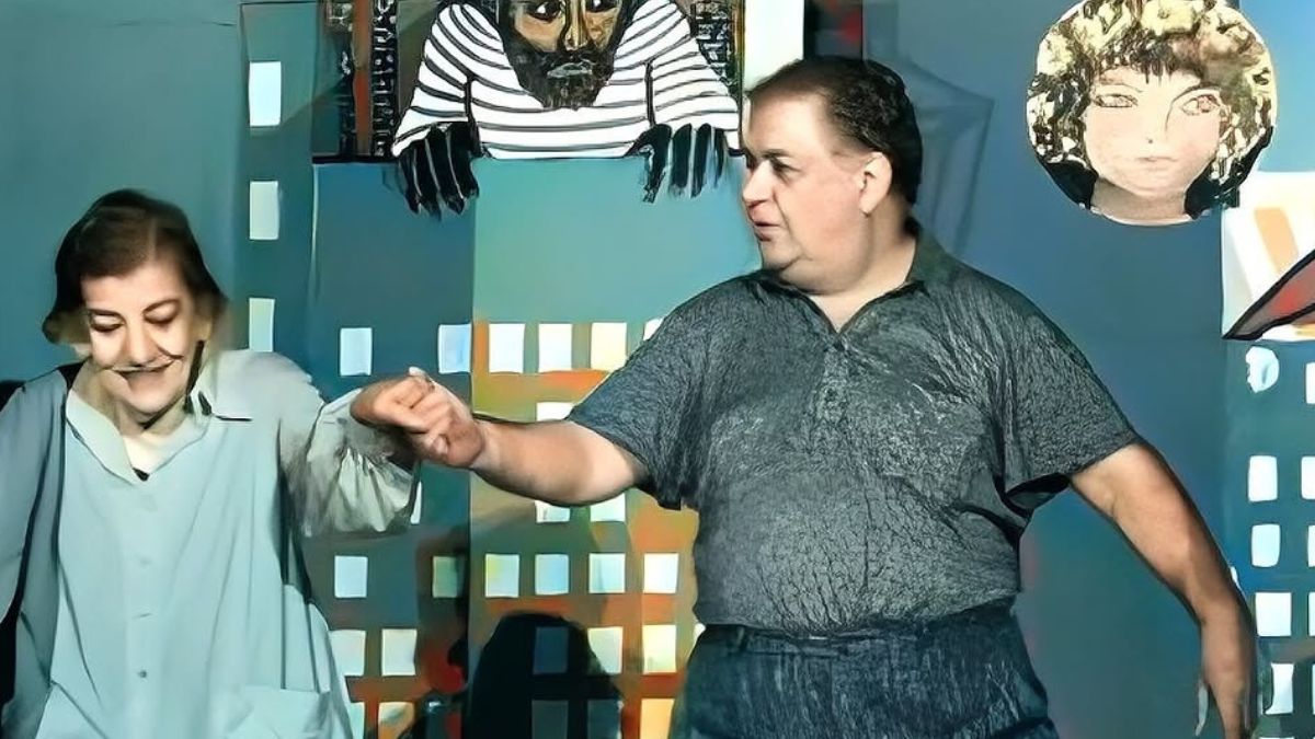 Μάνος Χατζιδάκις- Σαπφώ Νοταρά- Μαζί σε μια σπάνια λήψη 1