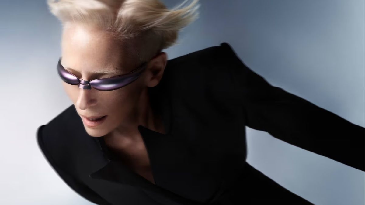 H Tilda Swinton εντυπωσιάζει σε avant-garde καμπάνια γυαλιών- Όταν η τέχνη συναντά την τεχνητή νοημοσύνη 1