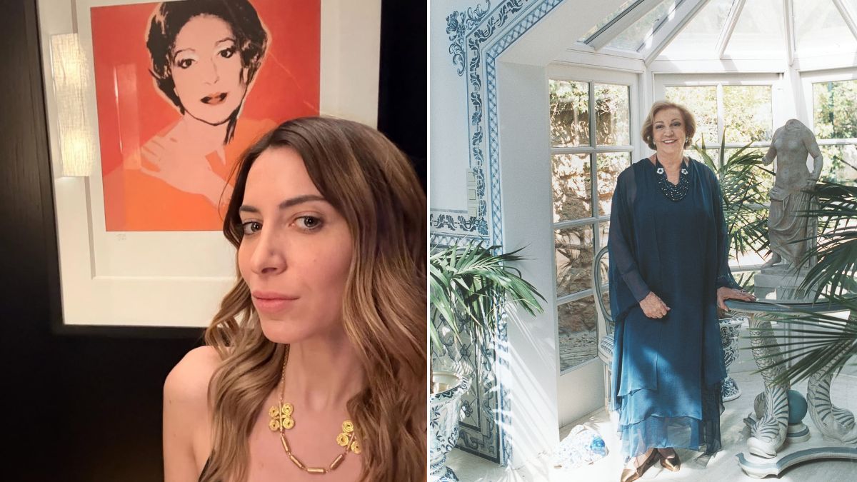 Κάθριν Εμπειρίκου: Η φωτογραφία με το πορτραίτο της γιαγιάς της, Ντόντας Βορίδη από τον Andy Warhol και το μήνυμα για τα γενέθλιά της 1