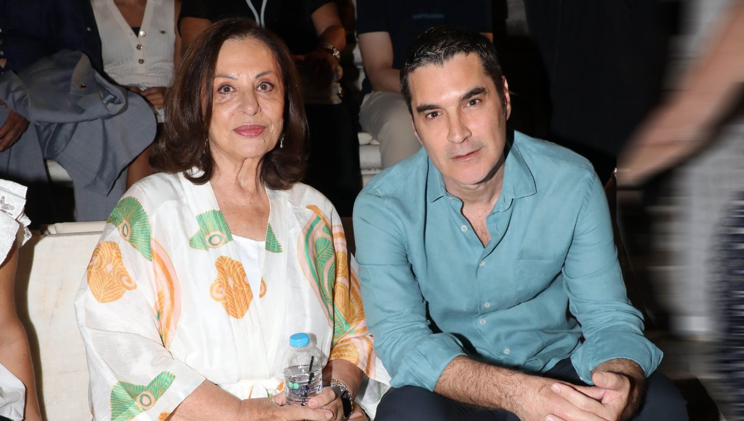 H Χάρις Αλεξίου και o Χριστόφορος Παπακαλιάτης στο Ηρώδειο: Η ξεχωριστή τους παρουσία στη συναυλία του Σταύρου Ξαρχάκου 1