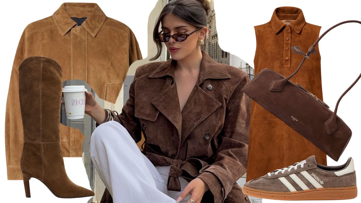Το φετινό φθινόπωρο έχει χρώμα και υφή: καφέ σουέντ -Βρήκαμε τα ωραιότερα κομμάτια 1