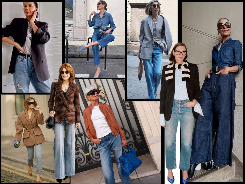 Denim στα 50+: Πώς να το φορέσετε για να δείχνετε πάντα chic 1