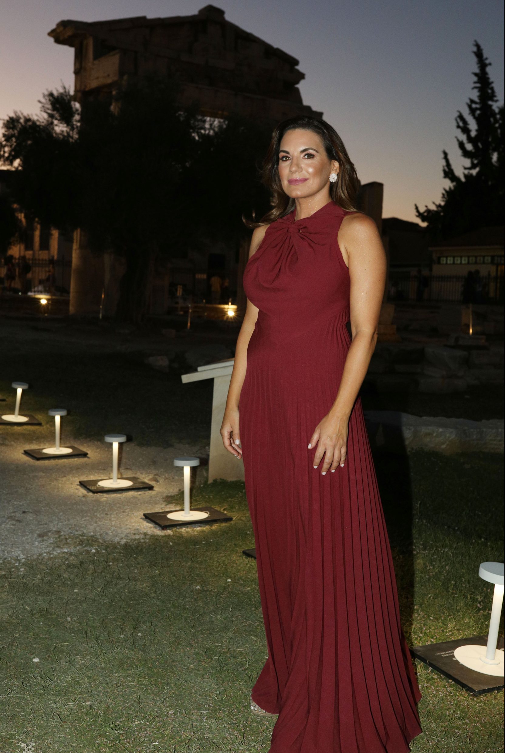 H κομψή εμφάνιση της Όλγας Κεφαλογιάννη και της εορτάζουσας Αγάπης Πολίτη σε εκδήλωση του Υπουργείου Τουρισμού 2