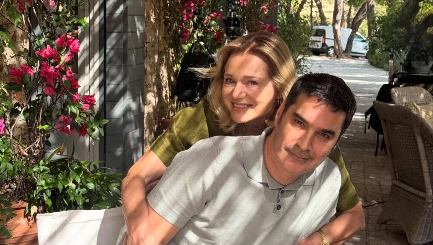 Μαρία Καβογιάννη: Οι νέες φωτογραφίες που μοιράστηκε από τα γυρίσματα του Maestro in Blue 1