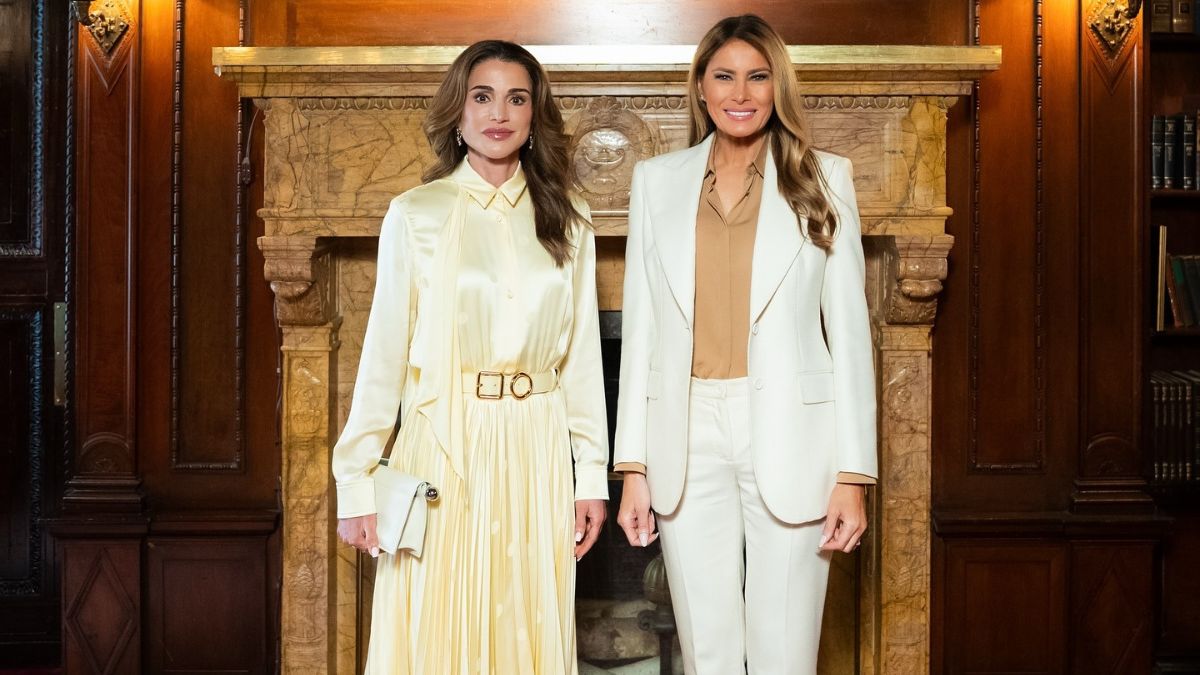 Melania Trump – Ράνια της Ιορδανίας: Η κομψή τους συνάντηση στη Νέα Υόρκη θύμισε red carpet 1