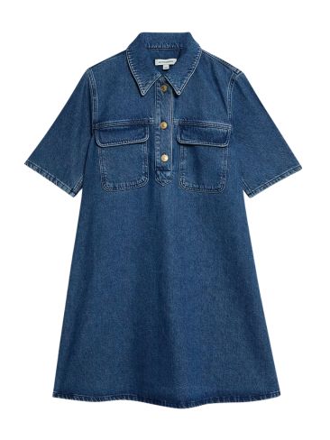 8 φθινοπωρινά shirt dresses για το γραφείο, τις βόλτες και όλα τα ενδιάμεσα 4