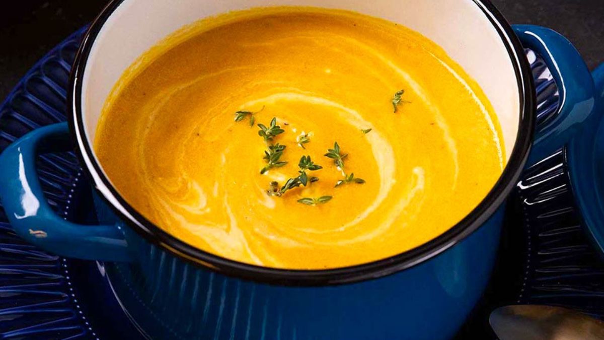 Κολοκυθόσουπα βελουτέ από την Αργυρώ Μπαρμπαρίγου 1