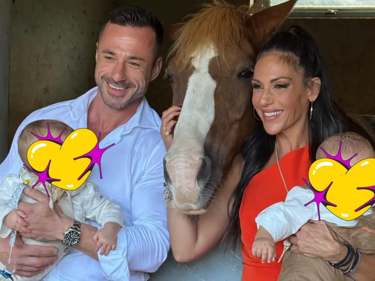 Η Ανθη Βούλγαρη έγινε νονά – Τα τρυφερά στιγμιότυπα από τη βάπτιση 1