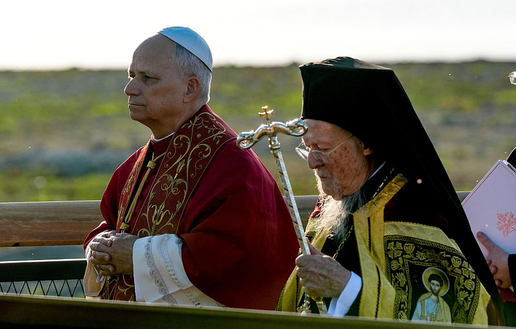 Πάπας Λέων και Οικουμενικός Πατριάρχης Βαρθολομαίος σε μια ιστορικά φορτισμένη συνάντηση 1