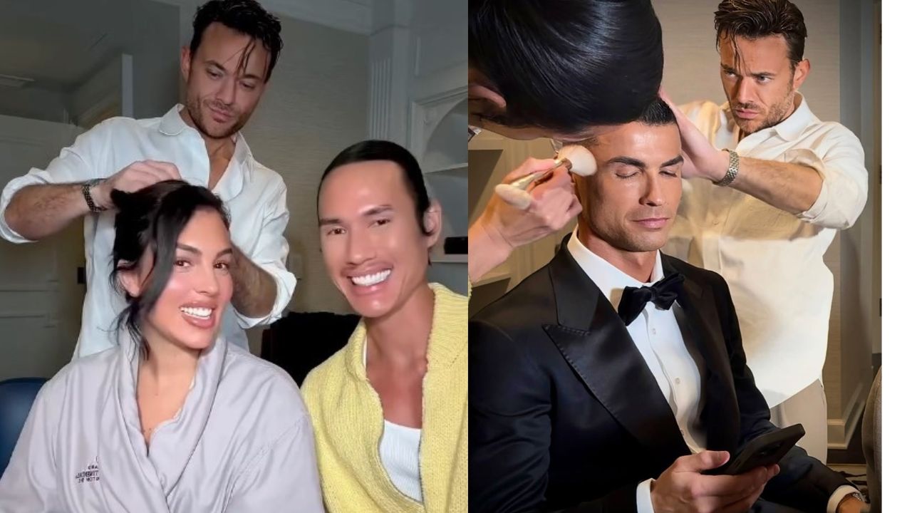 Ronaldo – Georgina: Ο Δημήτρης Γιαννέτος επιμελήθηκε τα hair looks τους για το δείπνο στο Λευκό Οίκο