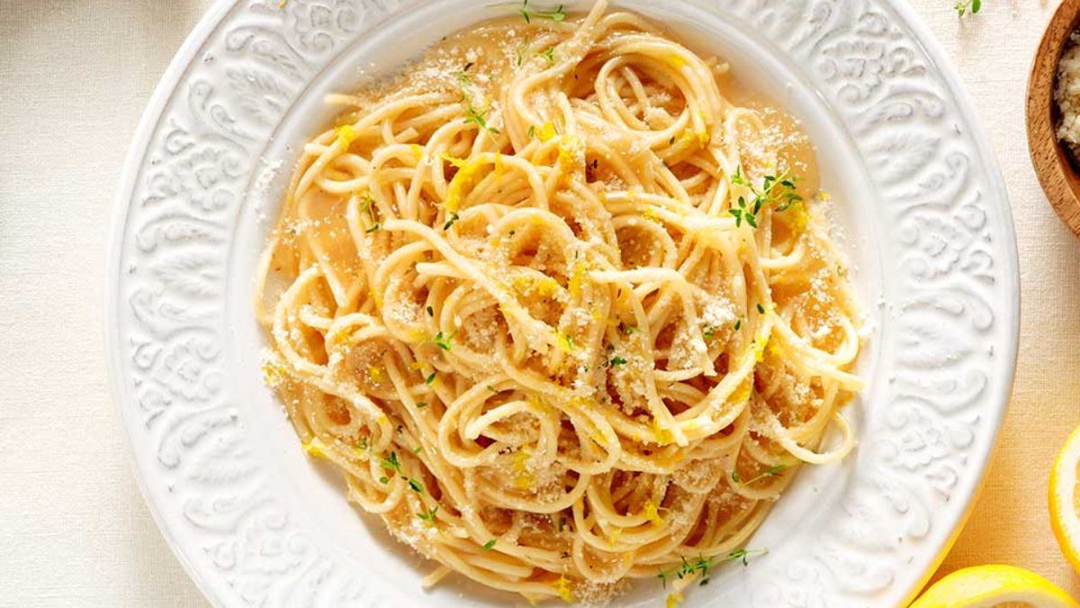 Spaghetti al limone- Μια γρήγορη συνταγή που θα λατρέψετε, από την Αργυρώ Μπαρμπαρίγου 1
