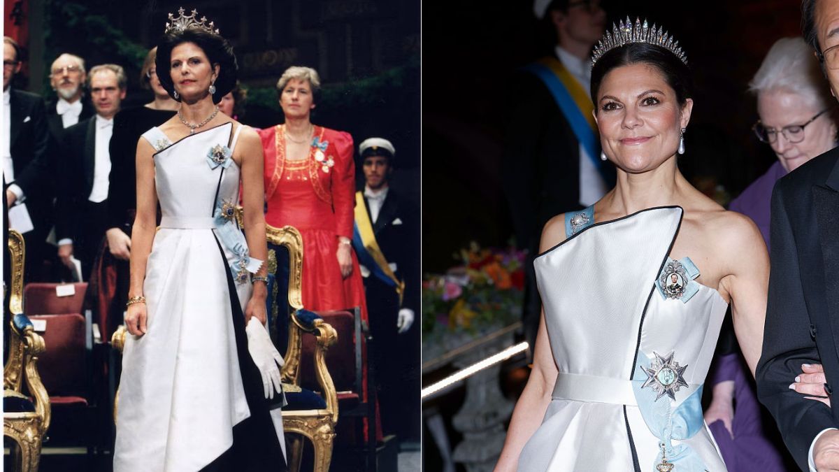 Πριγκίπισσα Βικτώρια της Σουηδίας: Επέλεξε το ίδιο φόρεμα που είχε βάλει η μητέρα της, βασίλισσα Σίλβια το 1994 1