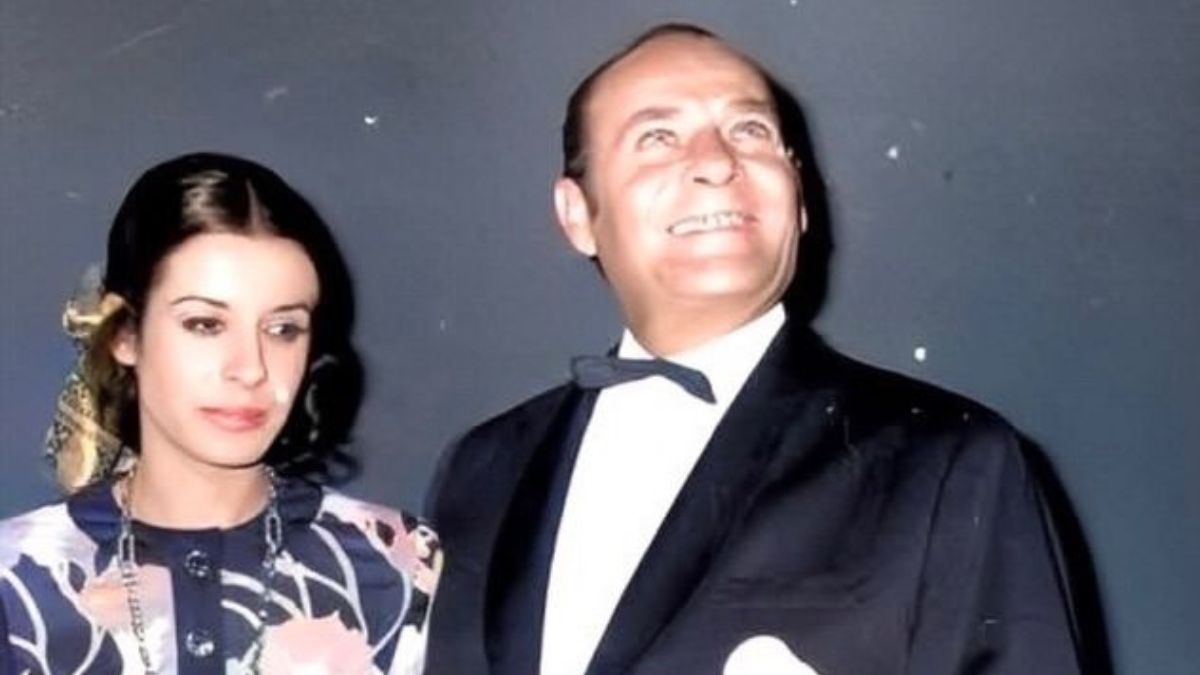 Οι νικητές: Ο Λάμπρος Κωνσταντάρας με τη Σοφία Ρούμπου το 1969 στο Φεστιβάλ Κινηματογράφου Θεσσαλονίκης 1