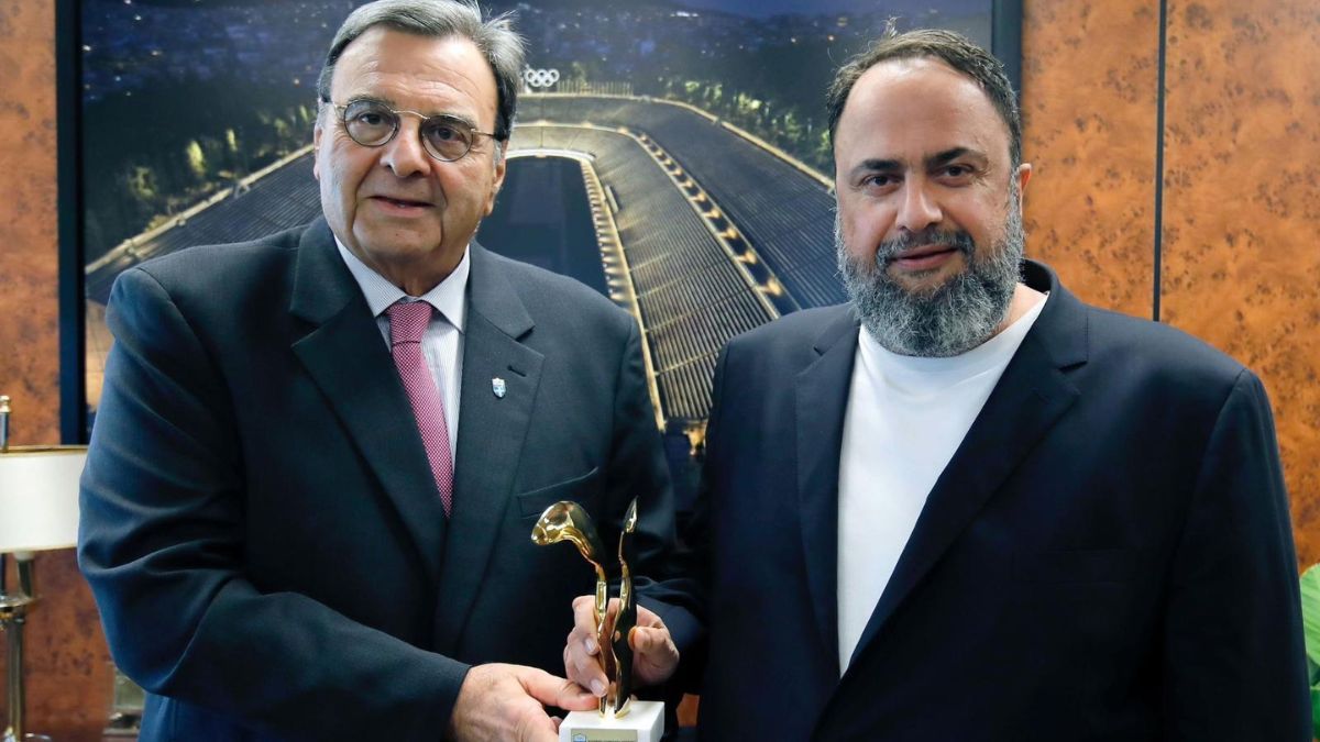 Ο Βαγγέλης Μαρινάκης αναλαμβάνει την ανακαίνιση του Παναθηναϊκού Σταδίου μέσω χορηγίας στην Ελληνική Ολυμπιακή Επιτροπή 1