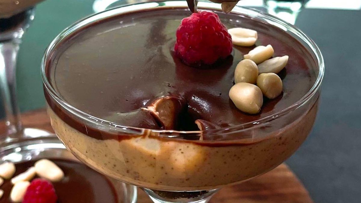 Μους φυστικοβούτυρο με σοκολάτα από την Αργυρώ Μπαρμπαρίγου 1