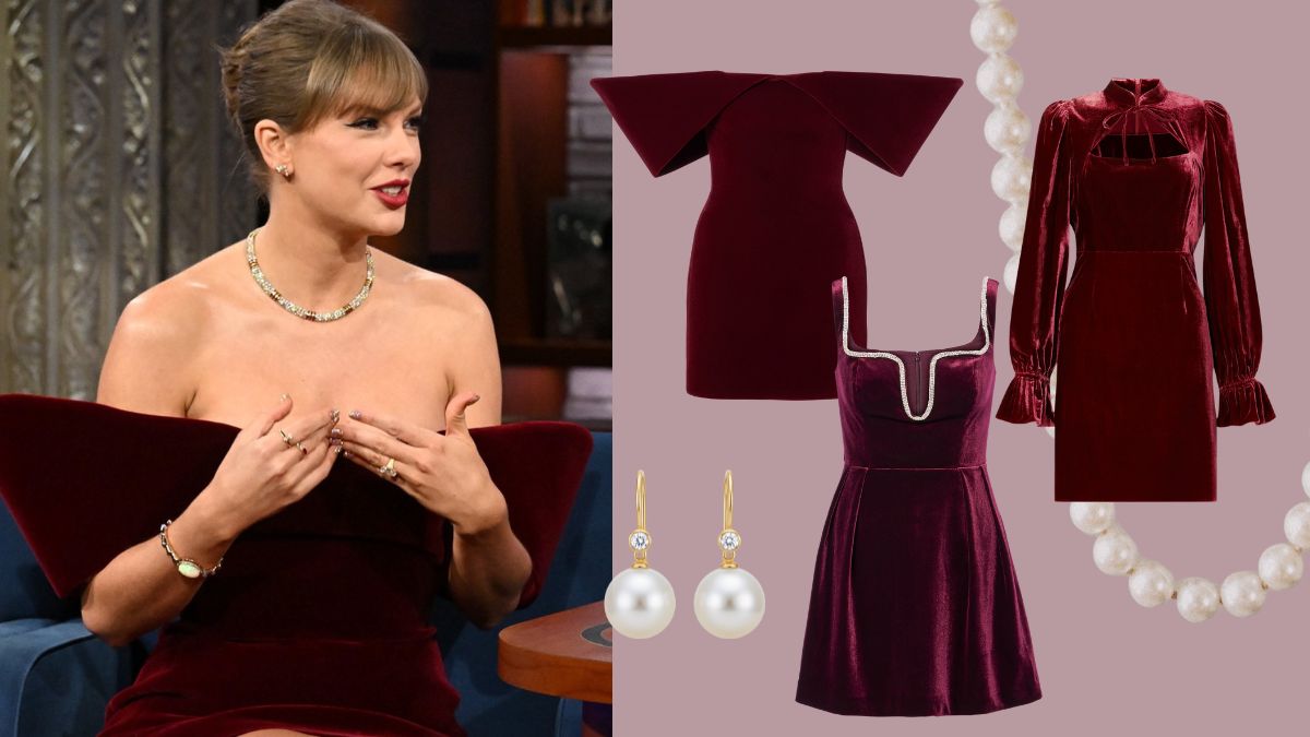 Taylor Swift: Φόρεσε το απόλυτο βελούδινο μίνι φόρεμα των γιορτών- Βρήκαμε τις πιο κομψές εναλλακτικές 1