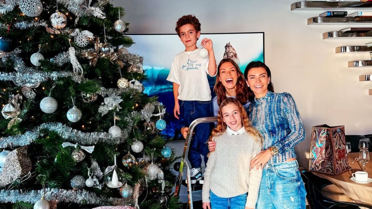 Η Μαρίνα Βερνίκου μοιράζεται εικόνες από το Χριστουγεννιατικό πάρτι με Βίκυ Καγιά και τα παιδιά της, Μπιάνκα και Κάρολο