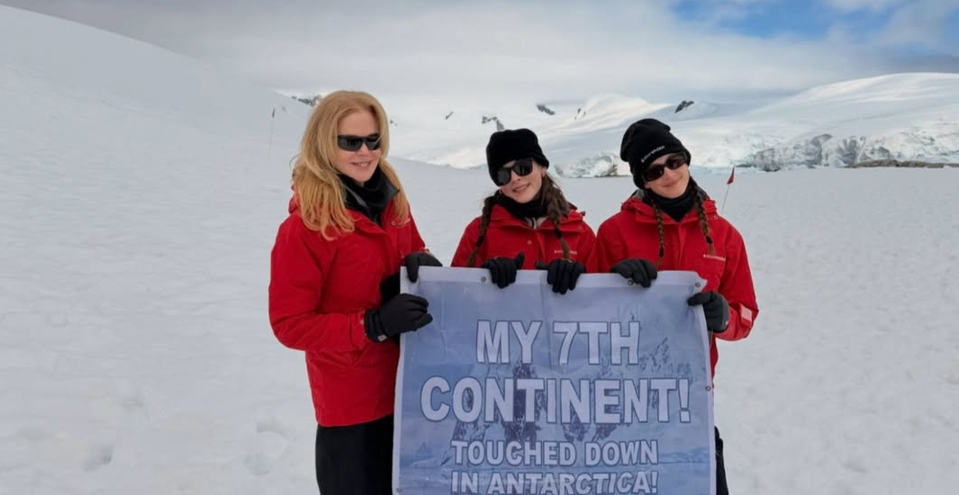 Nicole Kidman: Εξερεύνηση στην Ανταρκτική μαζί με τις δύο κόρες της