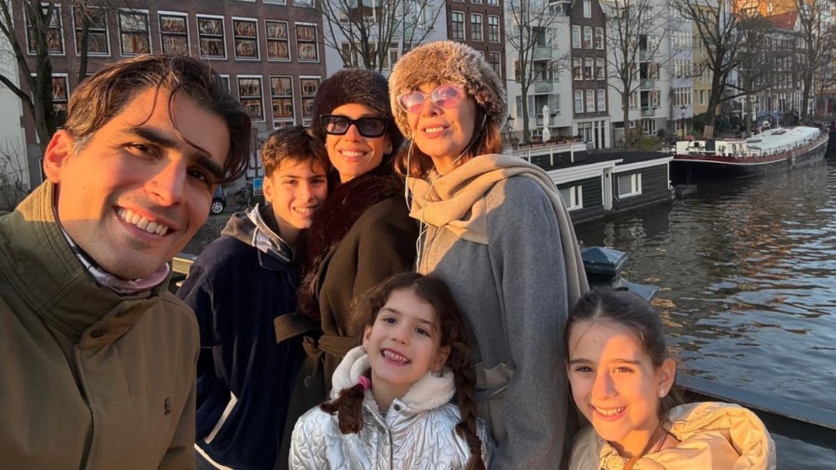 Κατερίνα Διδασκάλου: Οικογενειακή απόδραση στο Άμστερνταμ για τα γενέθλια της μεγάλης της κόρης, Φλώρας 1