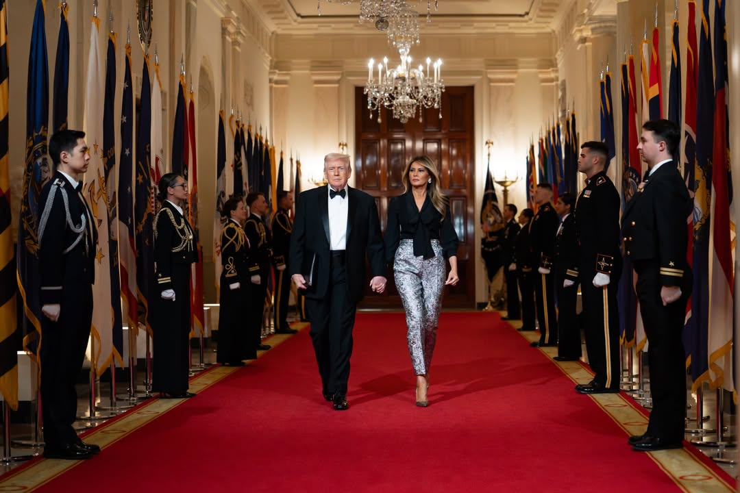 Η εμφάνιση της Melania Trump στο Governors Dinner που συζητήθηκε 1
