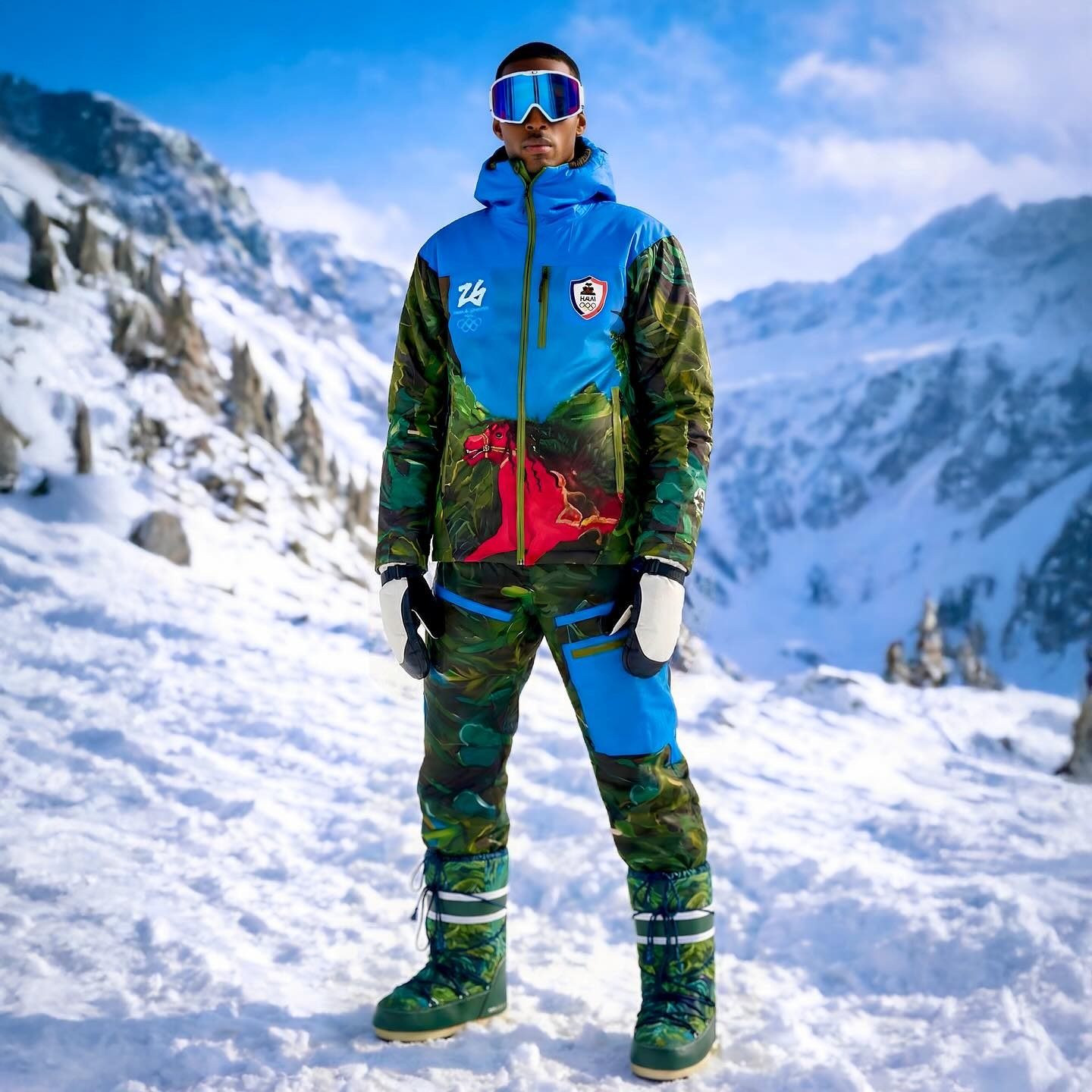 Η Αϊτή και η ιστορία πίσω απ΄την στολή που κλέβει την παράσταση στους Χειμερινούς Ολυμπιακούς Αγώνες 2026 3