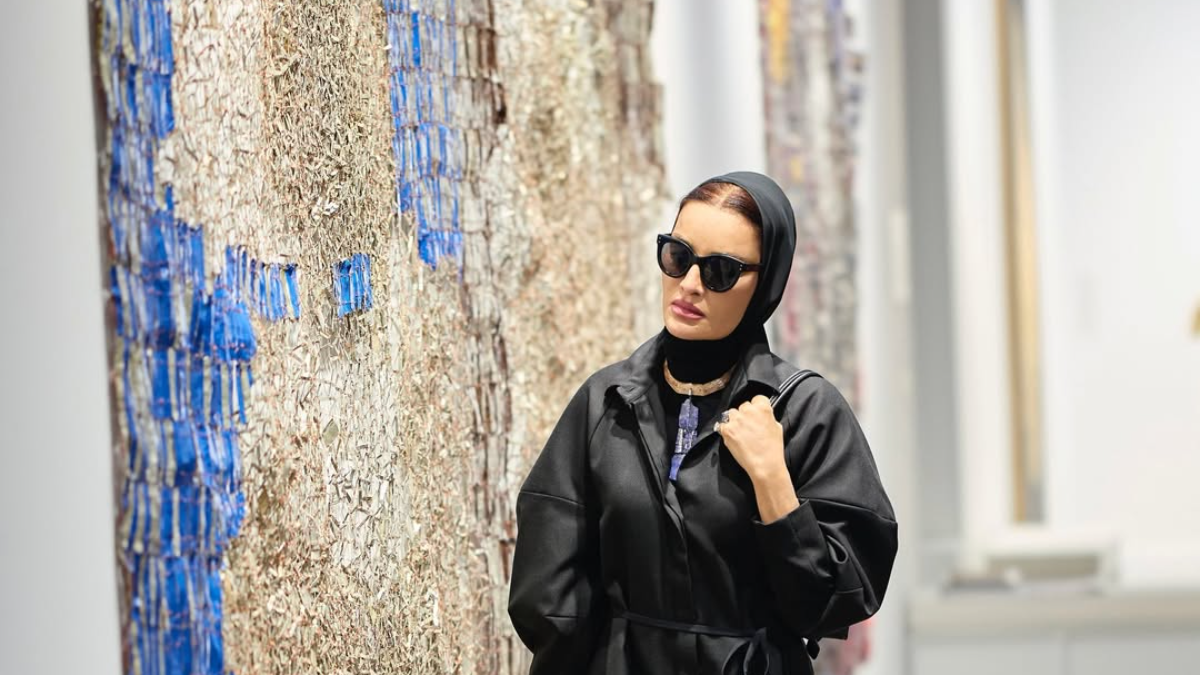 Sheikha Moza: Το εντυπωσιακό κολιέ της που έκλεψε τα βλέμματα- Τι είναι ο τανζανίτης 1