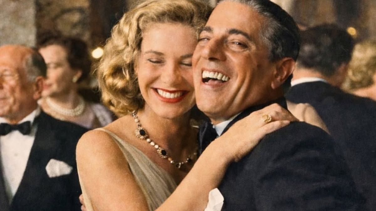 Αριστοτέλης Ωνάσης- Η σπάνια λήψη με τη σύζυγό του, Τίνα Λιβανού στα μέσα της δεκαετίας του ’50 1