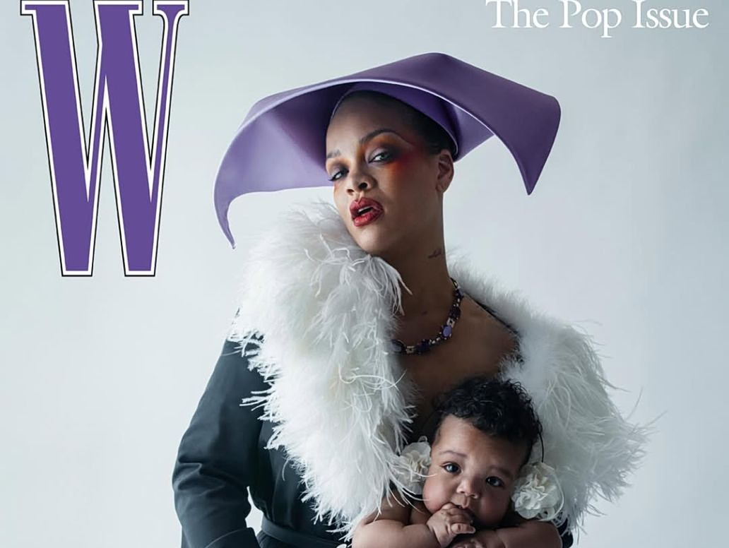 H Rihanna και η κόρη της, Rockie «έσπασαν το ίντερνετ» με το νέο εξώφυλλο του W