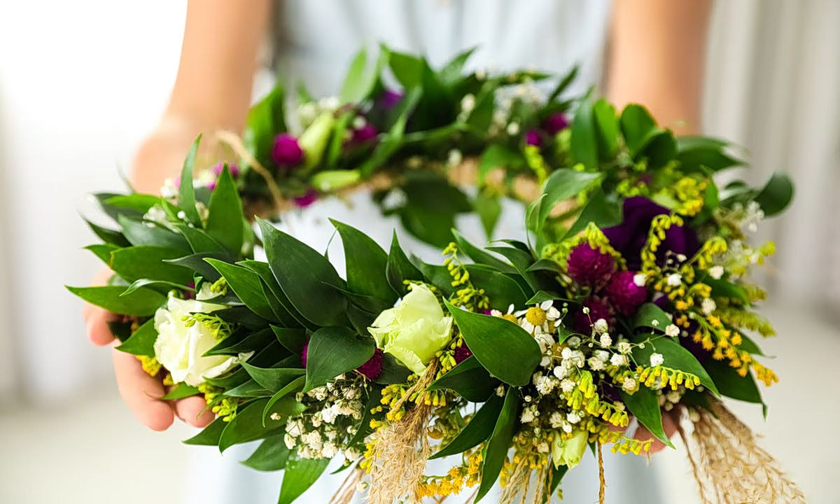 Πώς φτιάχνουμε το πρωτομαγιάτικο στεφάνι 1