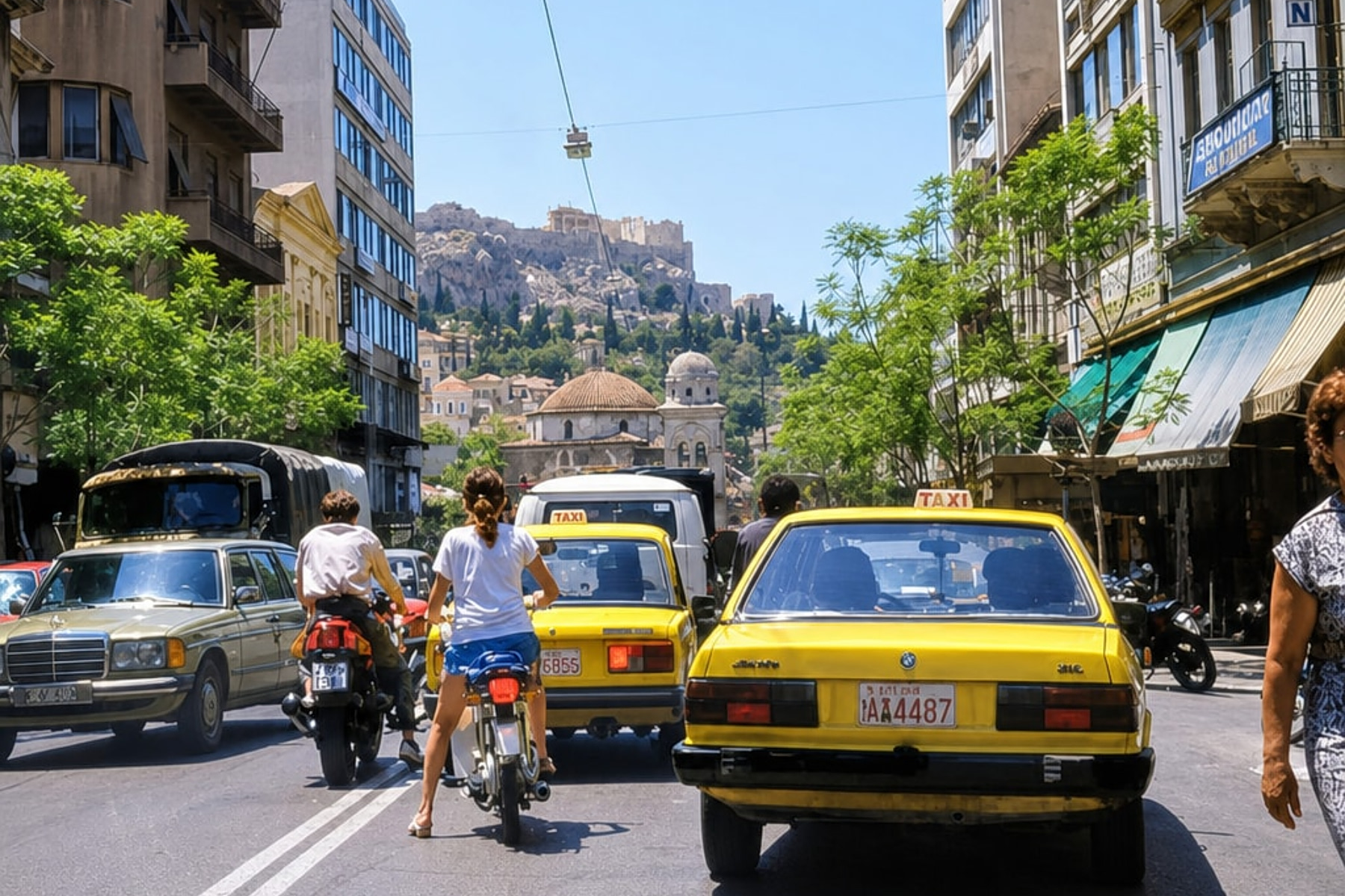 Η νοσταλγία του να σταματάς ταξί στον δρόμο 1