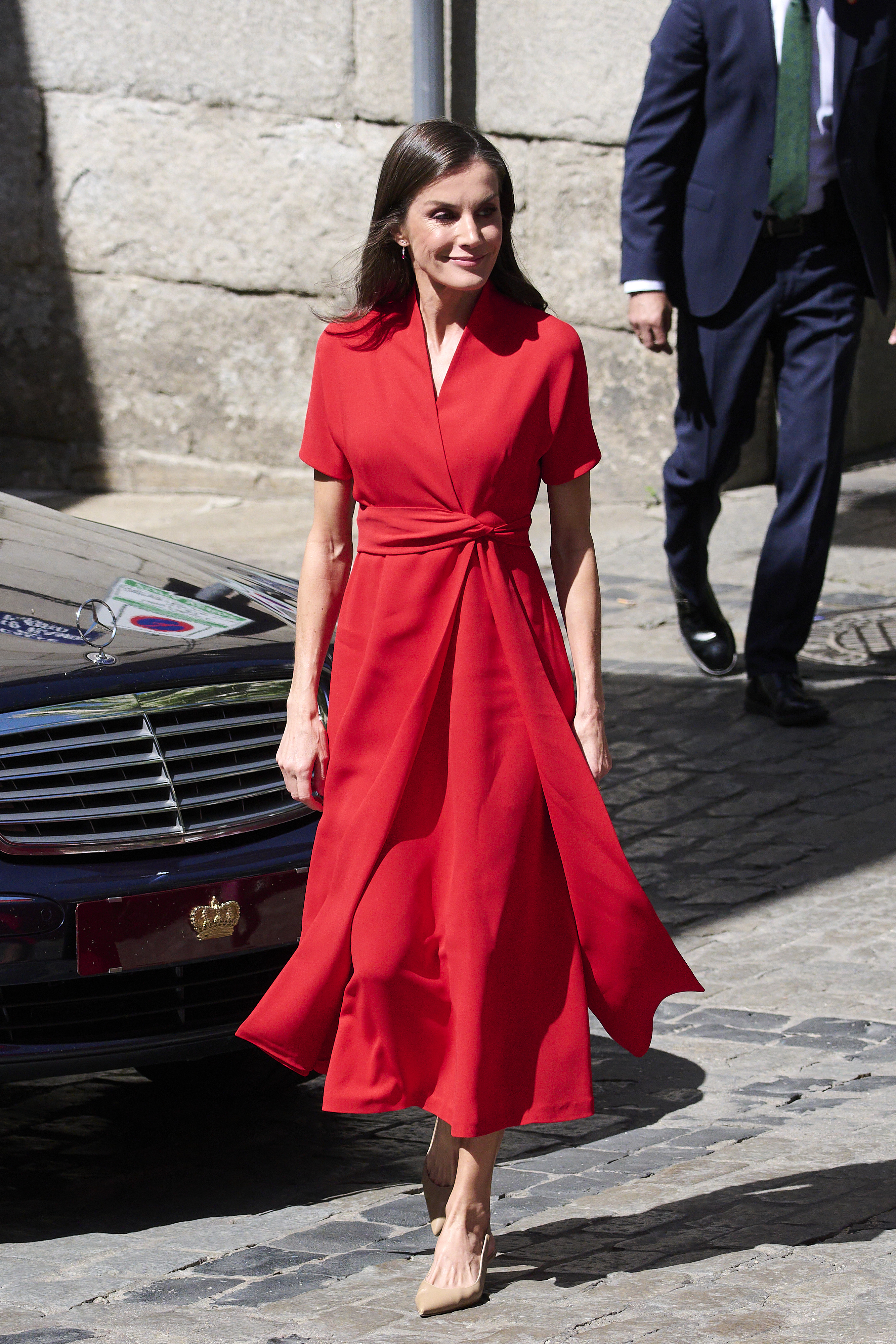 Η βασίλισσα Letizia επέστρεψε στο δικό της κόκκινο 2